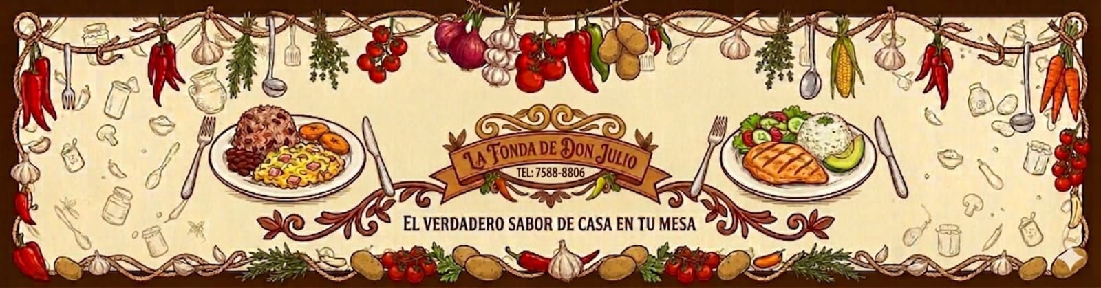 El verdadero sabor de casa en tu mesa